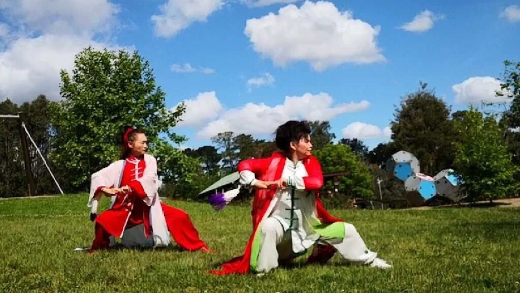 tai chi master wendy and xu qinlan