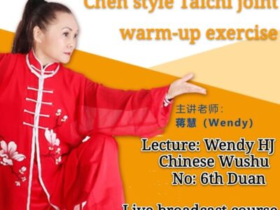 Tai Chi Joint warm-up exercise<br>English/Chinese Bilingual education<br> Beginner course<br> 1 lesson-90mins
