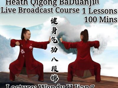 Health Qigong Ba Duan Jin<br>Beginner Course<br>bilingual teaching in English &Chinese<br>1 lesson-90mins