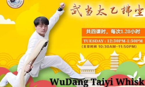 Wudang Taiyi whisk  <br> 4 lessons:320mins