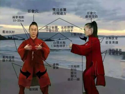 World Champion Bilingual Teaching in Chinese and English: Health Tai Chi round pile