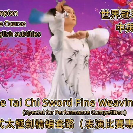 Chen Style Tai Chi Sword Fine Weaving Routine (Special for Competition Performance)