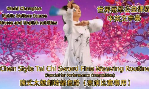 Chen Style Tai Chi Sword Fine Weaving Routine (Special for Competition Performance)