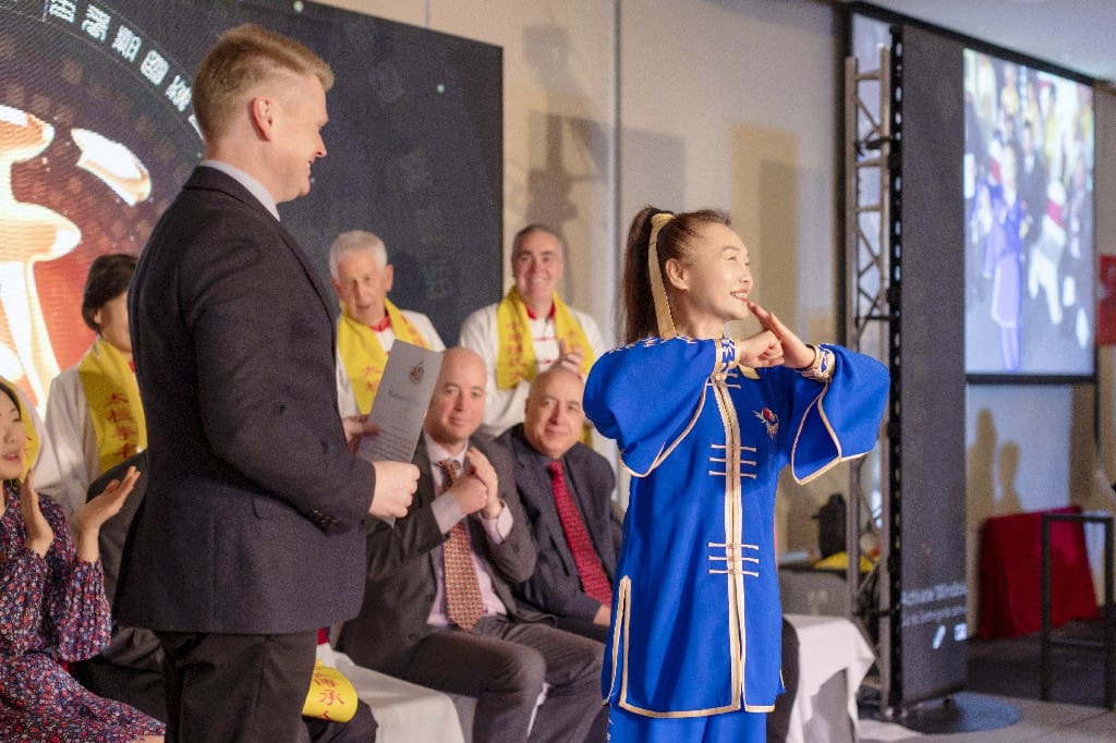 Tai Chi and the Mayor of Melbourne, Australia