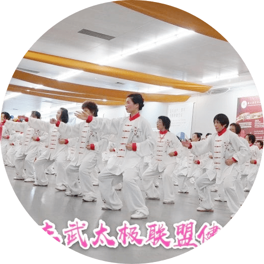 Local residents in Melbourne, Australia practice Tai Chi