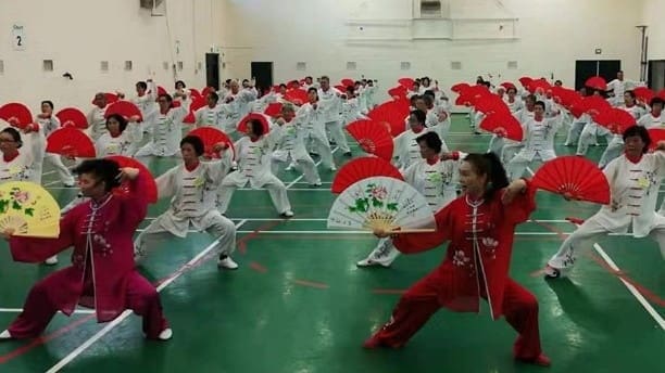 tai chi cloud water fan