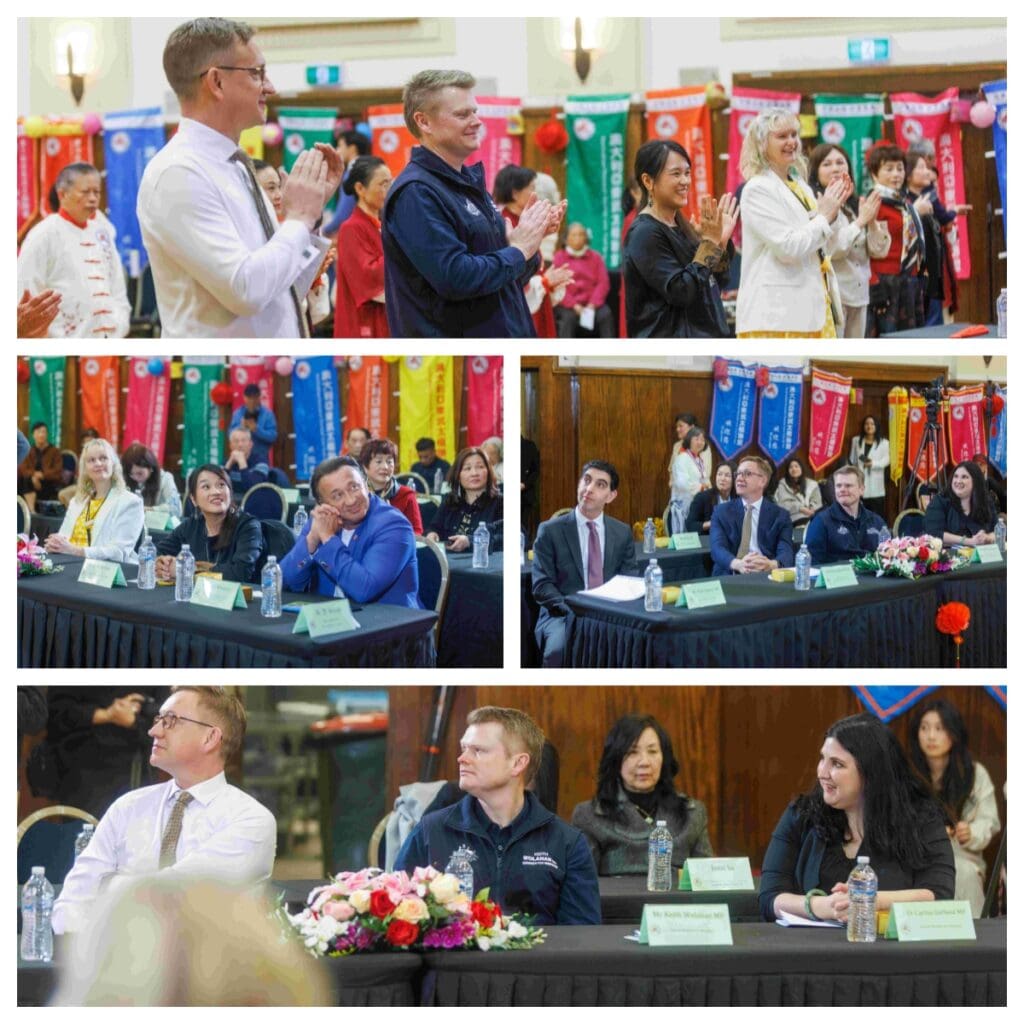 The important guests at the AWCC Mid-Autumn Tai Chi Event