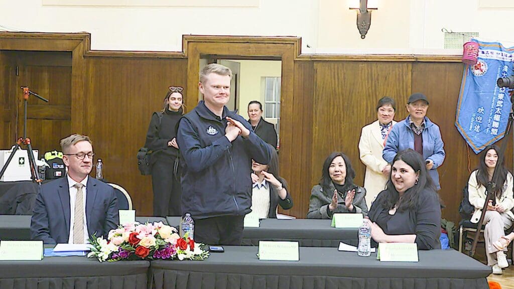 The important guests at the AWCC Mid-Autumn Tai Chi Event