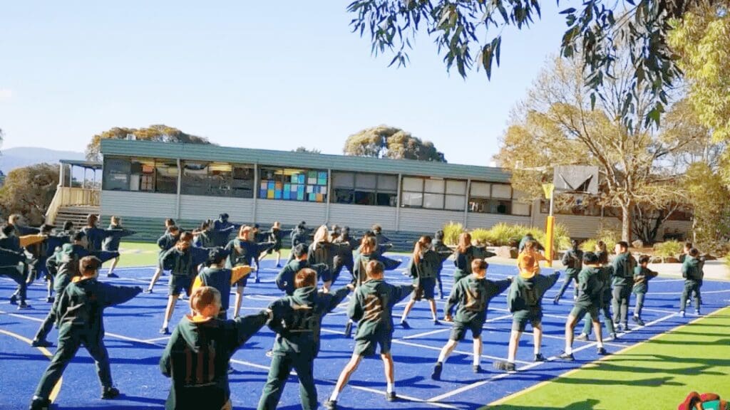 Children's taichi class